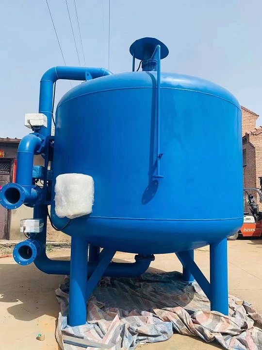 纖維球過濾器發(fā)往河南信陽(yáng)自來(lái)水廠